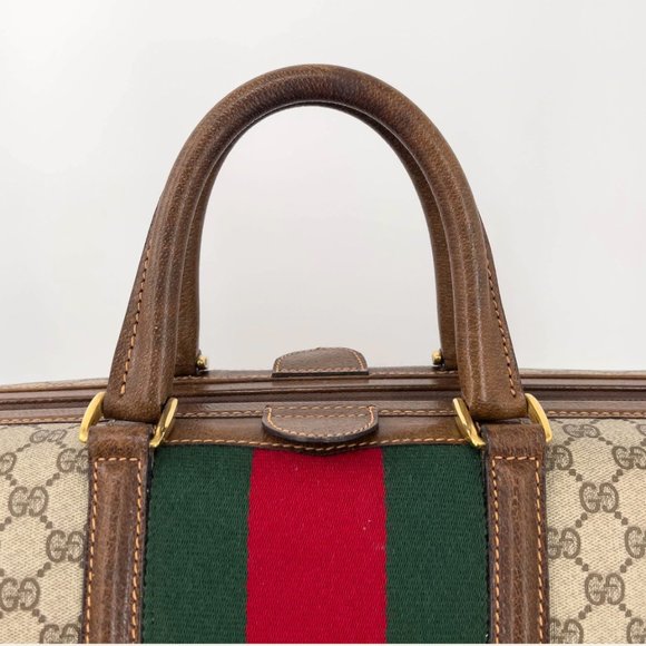 VINTAGE GUCCI DOCTOR'S TRAVEL BAG - Picture 5 of 9